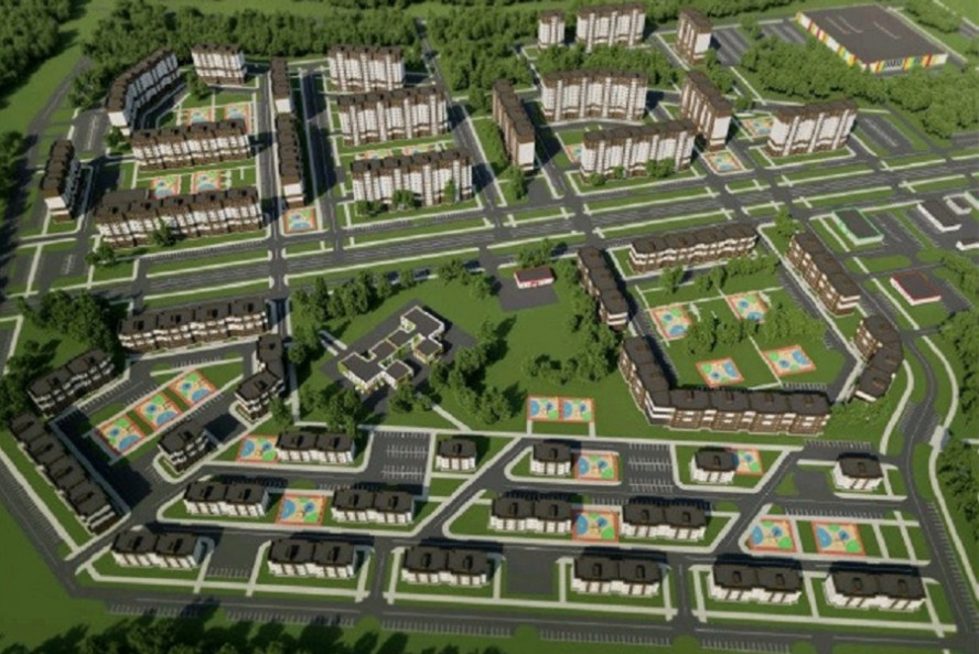 В микрорайоне "Донской" планируют построить 173 тысячи квадратных метра жилья