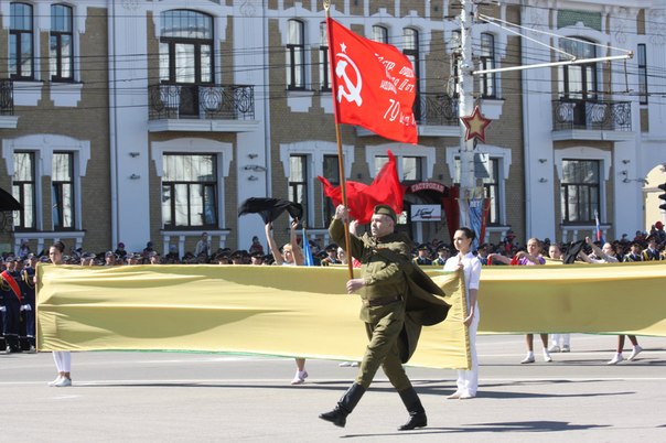 На площади Ленина в Тамбове состоялся Парад Победы