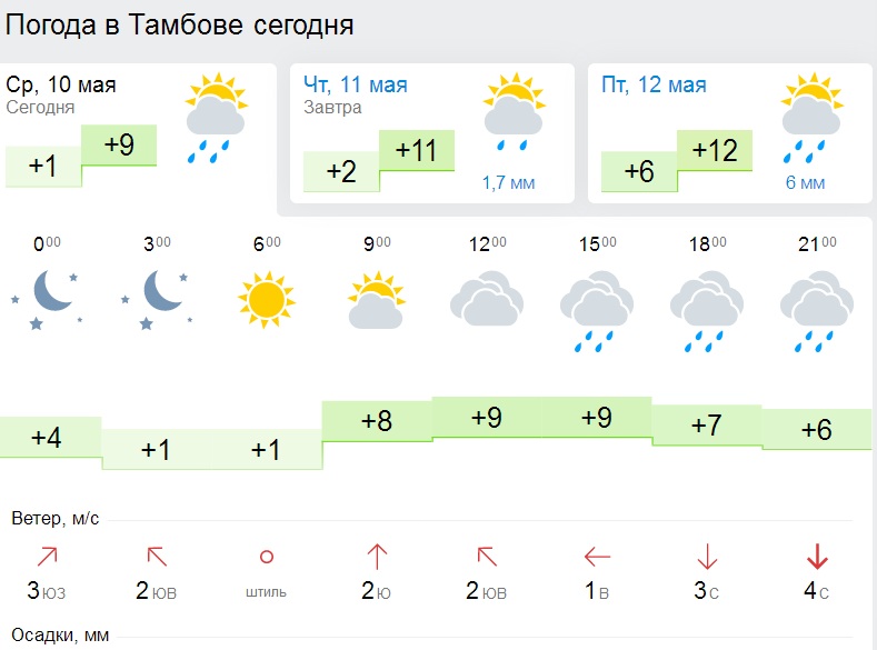 Погода мценск на 3 дня точный почасовой. Погода в Тамбове.