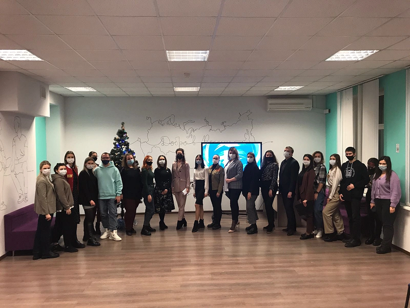 Студенты Тамбовского филиала РАНХиГС приняли участие во встрече с Евгенией Касатовой