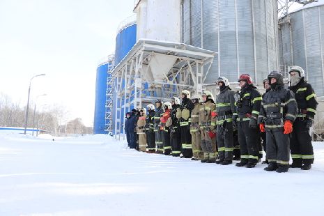 В Тамбовском районе прошли масштабные пожарно-тактические учения 