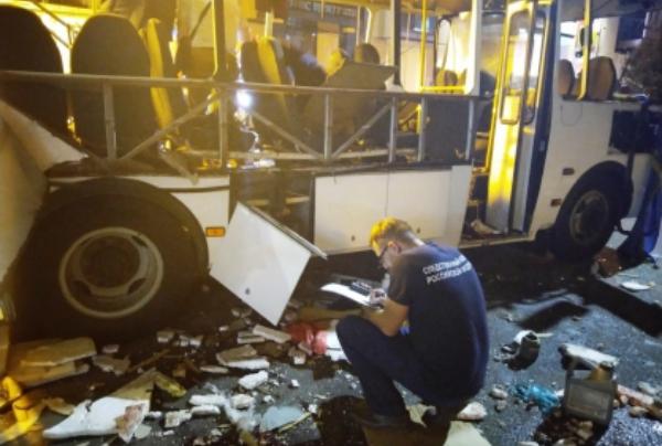 После взрыва автобуса в Воронеже в Тамбовской области проверят пассажирский транспорт