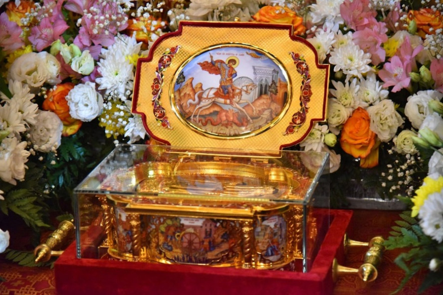 В Тамбов 1 октября прибудет ковчег с частицей святых мощей великомученика Георгия Победоносца