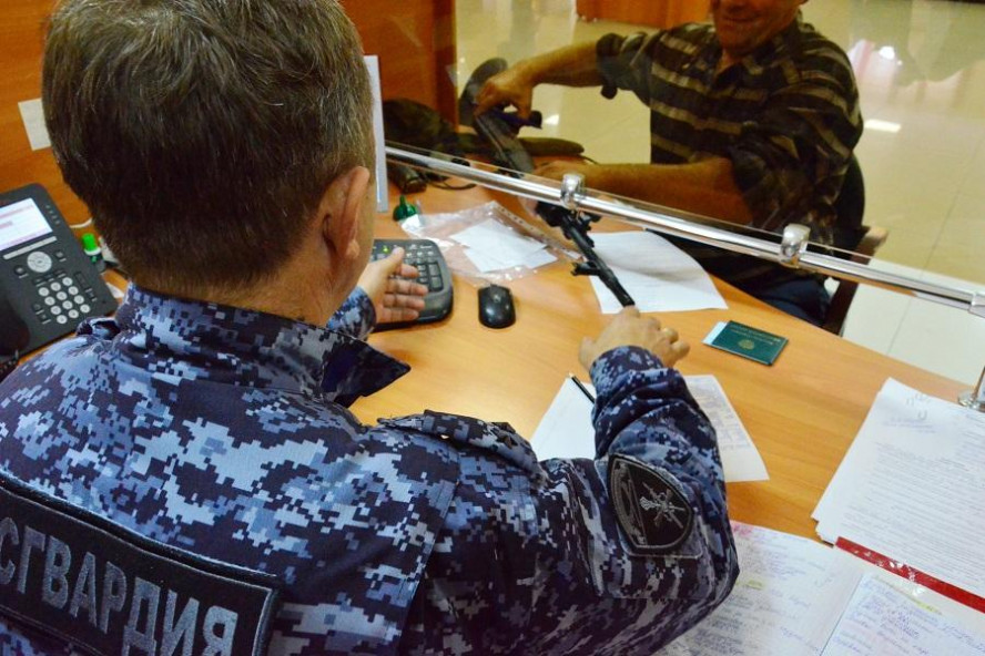 За неделю в Тамбовской области росгвардейцы изъяли 9 единиц оружия