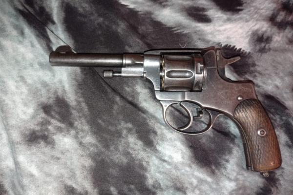 У жителя Тамбовской области нашли дома револьвер 1918 года
