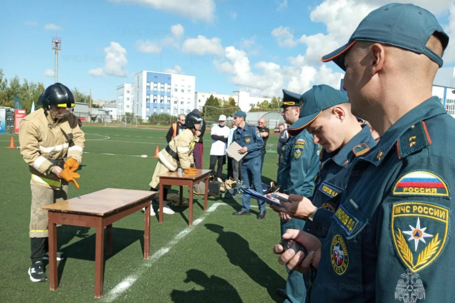 В Тамбове прошло первенство ТГТУ по пожарно-спасательному спорту