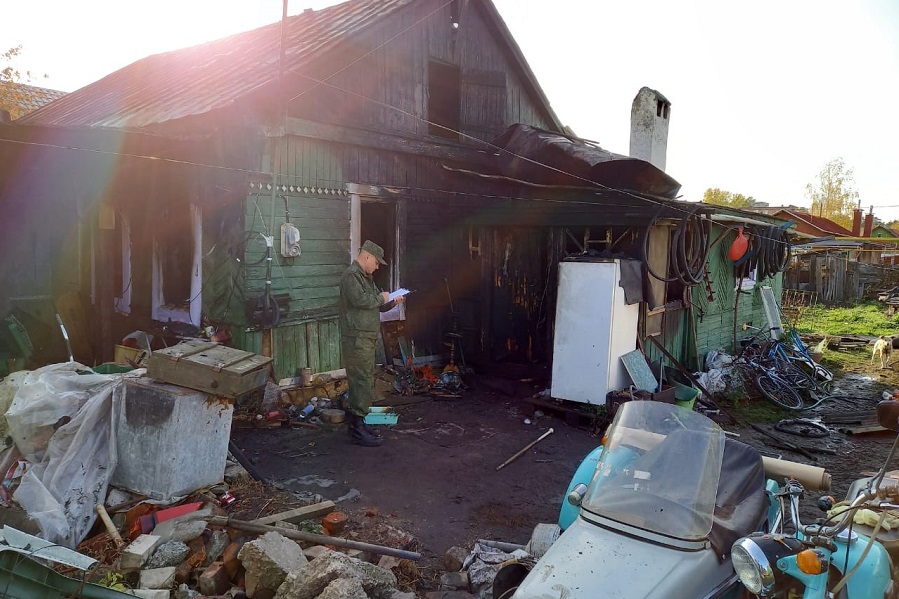 Причиной пожара в Котовске с четырьмя пострадавшими стал поджог