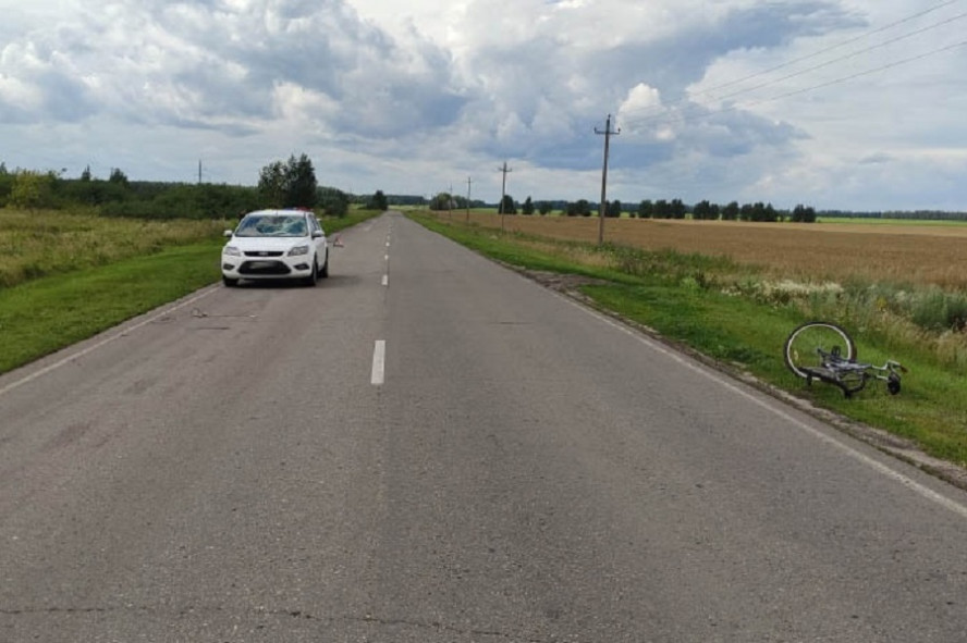В Тамбовской области водитель "Форда" сбил 52-летнего велосипедиста