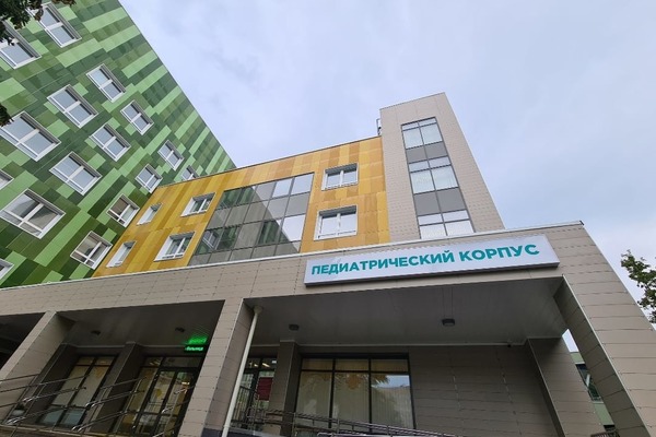Максим Егоров проинспектировал реконструкцию корпусов детской областной больницы