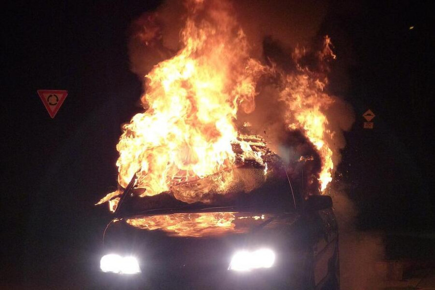 Тамбовчанин поджёг автомобиль "Лада Приора", чтобы он не достался супруге