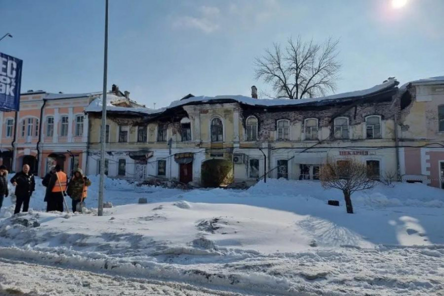 В Тамбове по факту обрушения кровли аварийного дома возбуждено уголовное дело