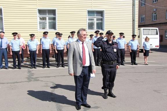 Тамбовские полицейские отправились в Крым 