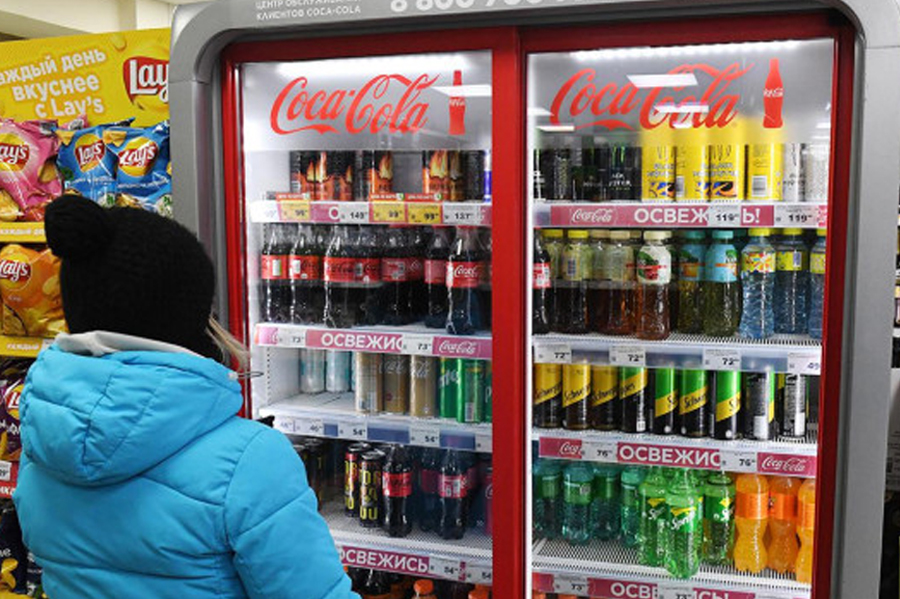 В России переименуют холодильники Coca-Cola и PepsiCo