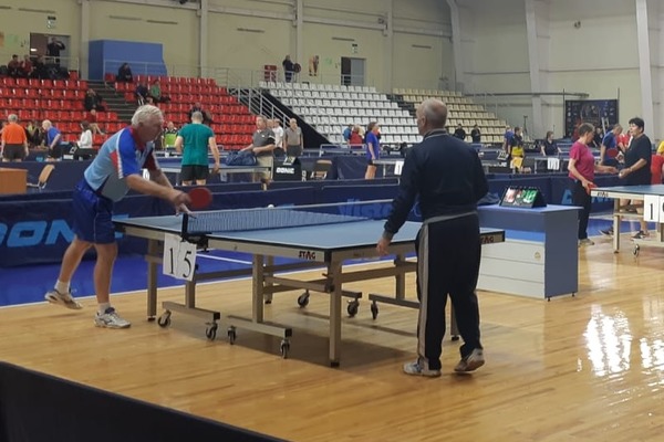 Тамбов принимает чемпионат России по настольному теннису среди ветеранов