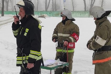 Пожарные учения: из мичуринской больницы эвакуировали 95 человек