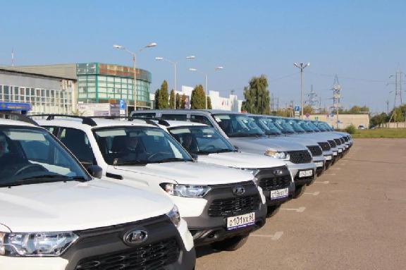 Тамбовские полицейские получили 12 новых служебных автомобилей