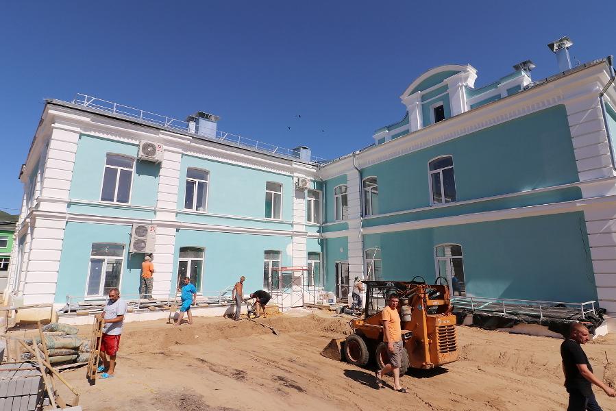 В Мичуринске завершается реконструкция хореографической школы
