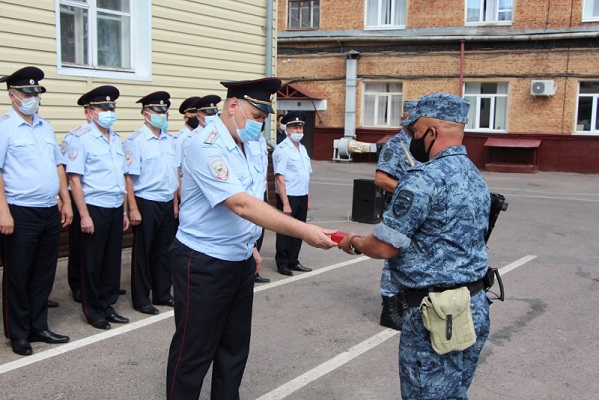 Тамбовские полицейские вернулись из полугодовой командировки на Северный Кавказ
