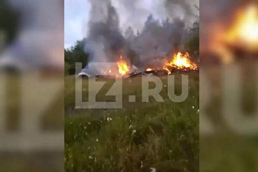 В Тверской области разбился самолет, принадлежавший Евгению Пригожину