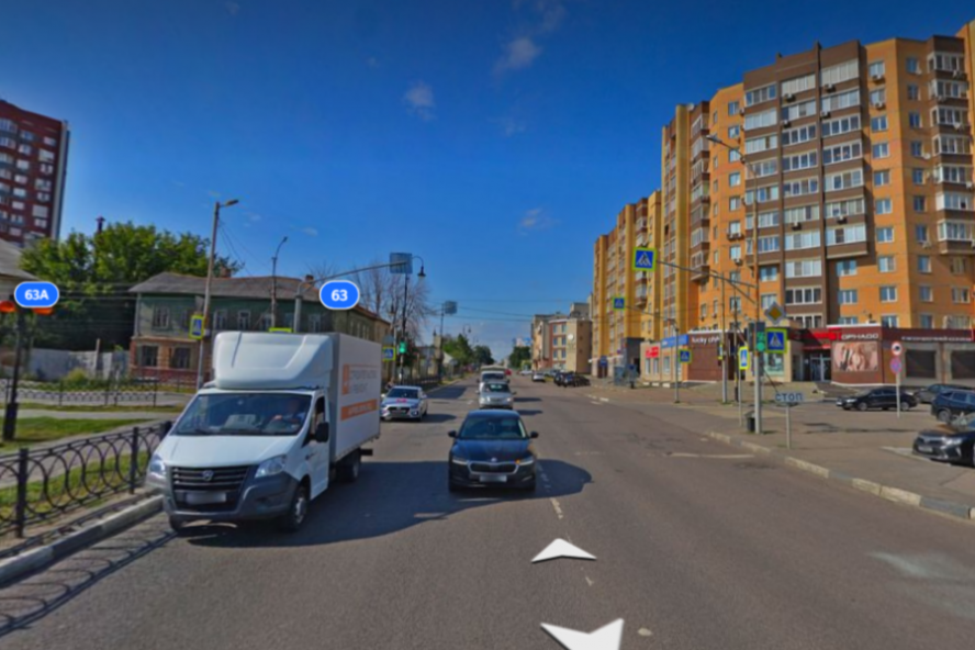 Участок улицы Карла Маркса в центре Тамбова перекроют на четыре дня