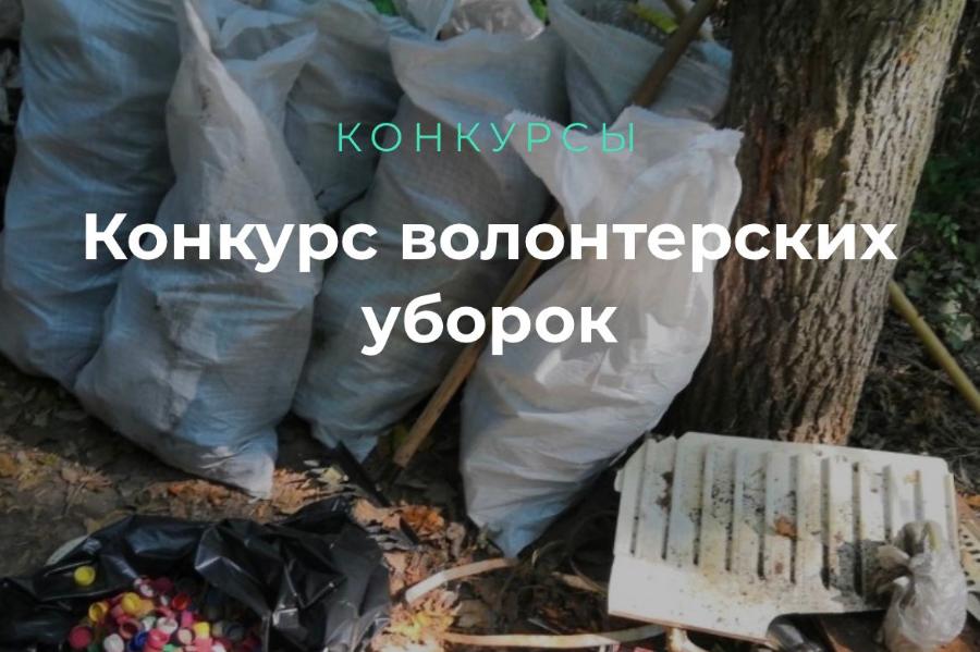 В Тамбовской области стартовал конкурс волонтерских уборок "Зов природы"