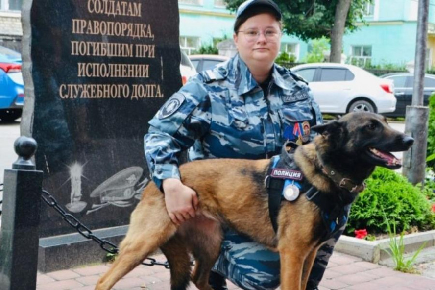 Служебная овчарка Марта из Мичуринска вошла в топ-10 международной премии