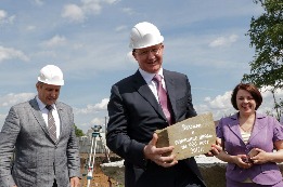 Начало строительства школы на 900 мест в Рассказово