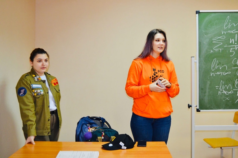 В Тамбовском филиале РАНХиГС состоялась встреча с активом Российского студенческого отряда
