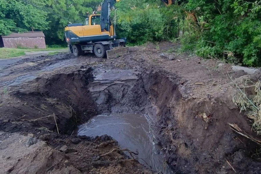 В Тамбове меняют водовод с прокладкой под руслом Студенца
