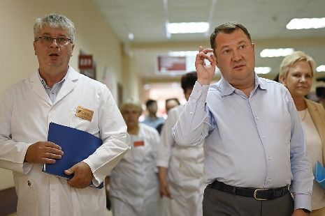 Максим Егоров на встрече с коллективом больницы № 4 Тамбова рассказал о решении проблем регионального здравоохранения