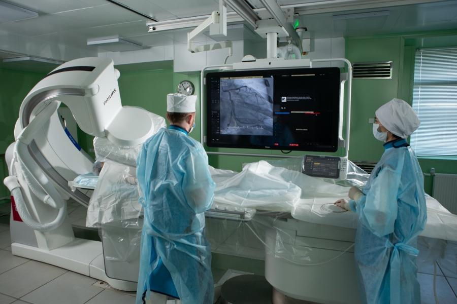 В Тамбовской области провели первую операцию на мозг с помощью микрокатетера