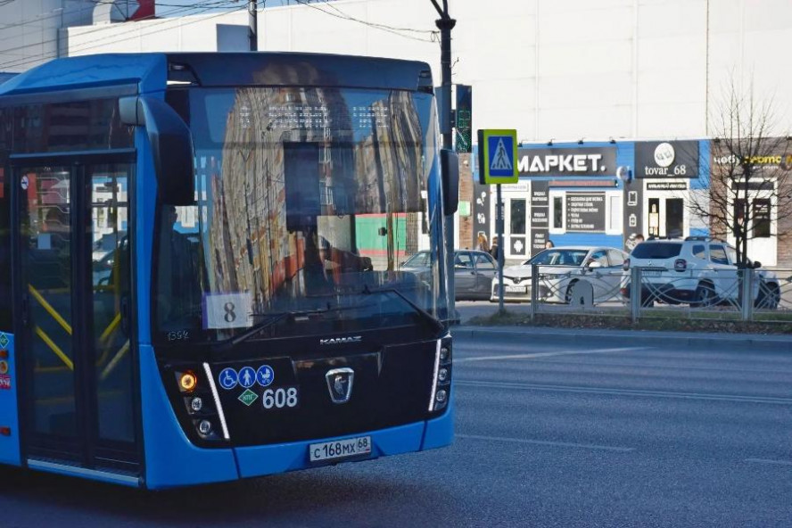 На маршруте № 8 в Тамбове увеличивают количество автобусов