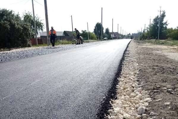 В Рассказовском районе завершается строительство автодороги "Тамбов-Пенза"