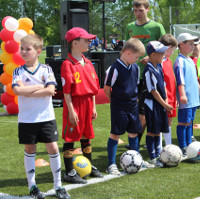Соревнования по мини-футболу среди дворовых команд «Кожаный мяч»