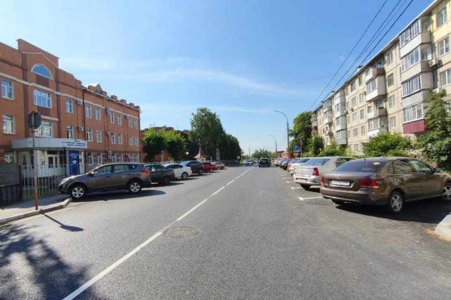 В Тамбове завершили ремонт улиц Чичканова и Бориса Васильева