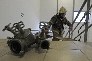 Пожарно-тактические учения в ТРЦ "Акварель" в Тамбове