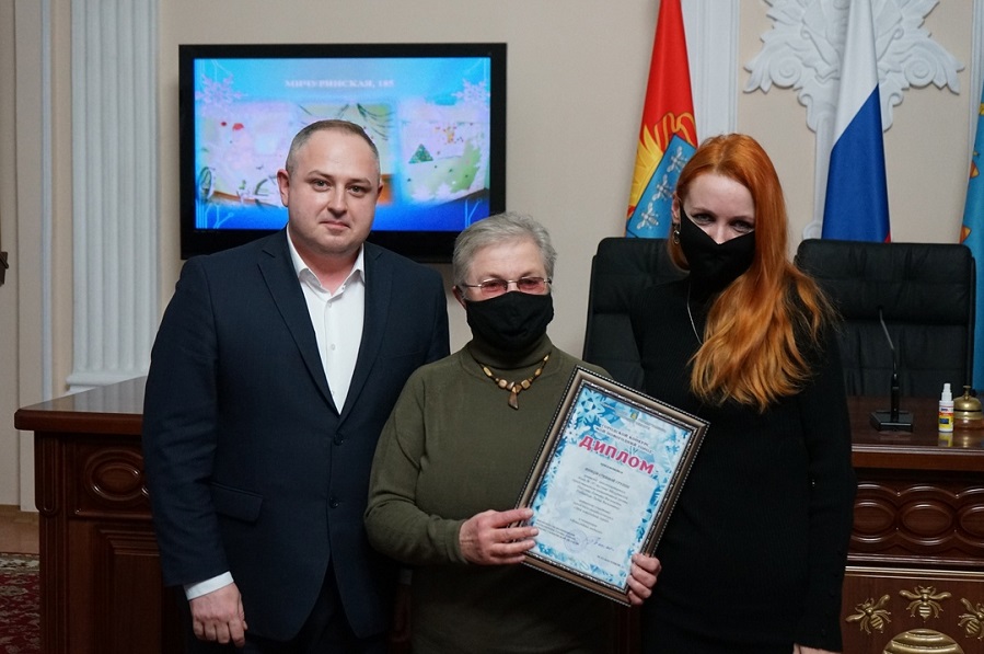 В Тамбове наградили победителей онлайн-конкурса "Мой новогодний город"