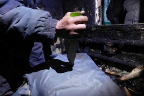 В Первомайском районе мужчина после убийства приятеля поджёг его дом