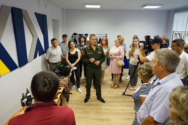 В Тамбовской области презентовали центр военно-патриотического воспитания молодежи "Авангард"
