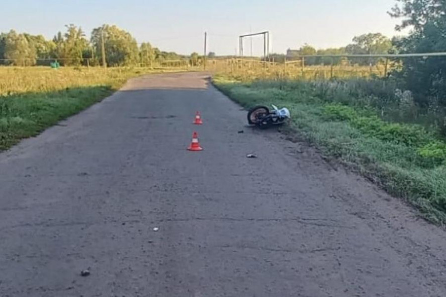В Умётском округе 15-летний подросток на мотоцикле получил в ДТП тяжёлые травмы