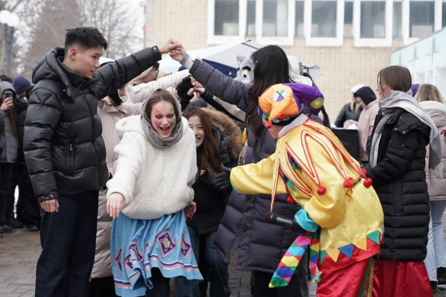 Державинцы отметили широкую Масленицу