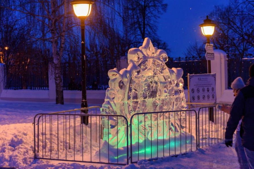 В этом году выставка ледяных скульптур в Тамбове поменяет свой формат