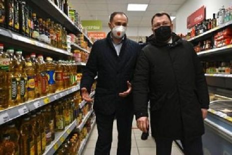 Максим Егоров проверил наличие товаров и цены в тамбовском магазине