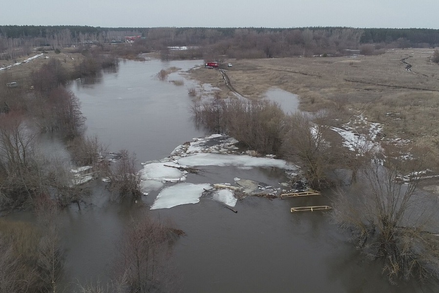 Два села в Тамбовской области отрезаны от мира из-за паводка