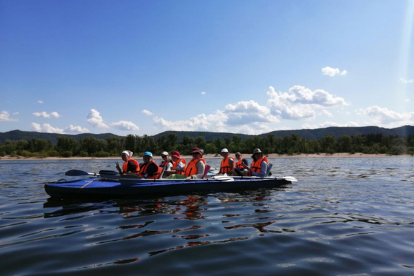 Тамбовские педагоги отправились в водный поход по рекам Цна, Мокша и Ока