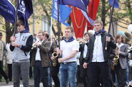  Первомаяская демонстрация в Тамбове