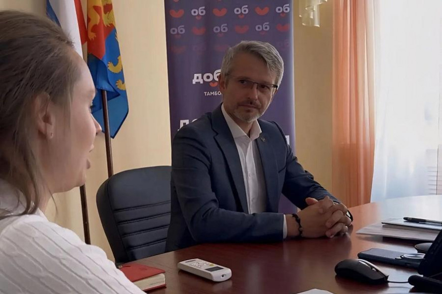 Глава Тамбовского округа наградил активистов молодёжного совета