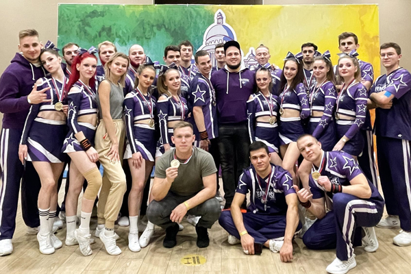 Чирлидеры Державинского университета выиграли всероссийские соревнования