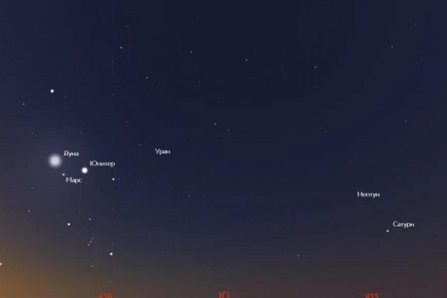Сегодня ночью тамбовчане смогут увидеть парад планет
