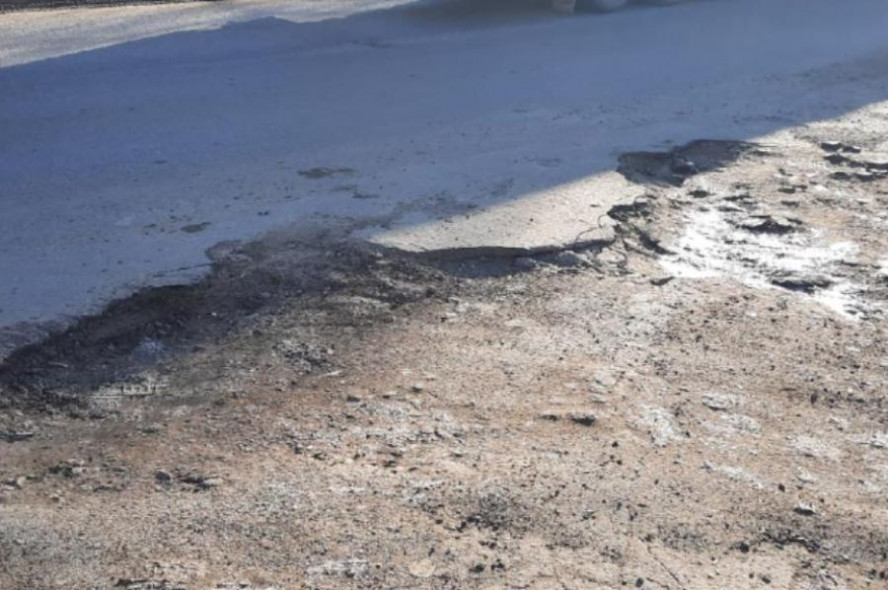 В Рассказовском районе прокуратура обнаружила сплошные повреждения одной из автодорог